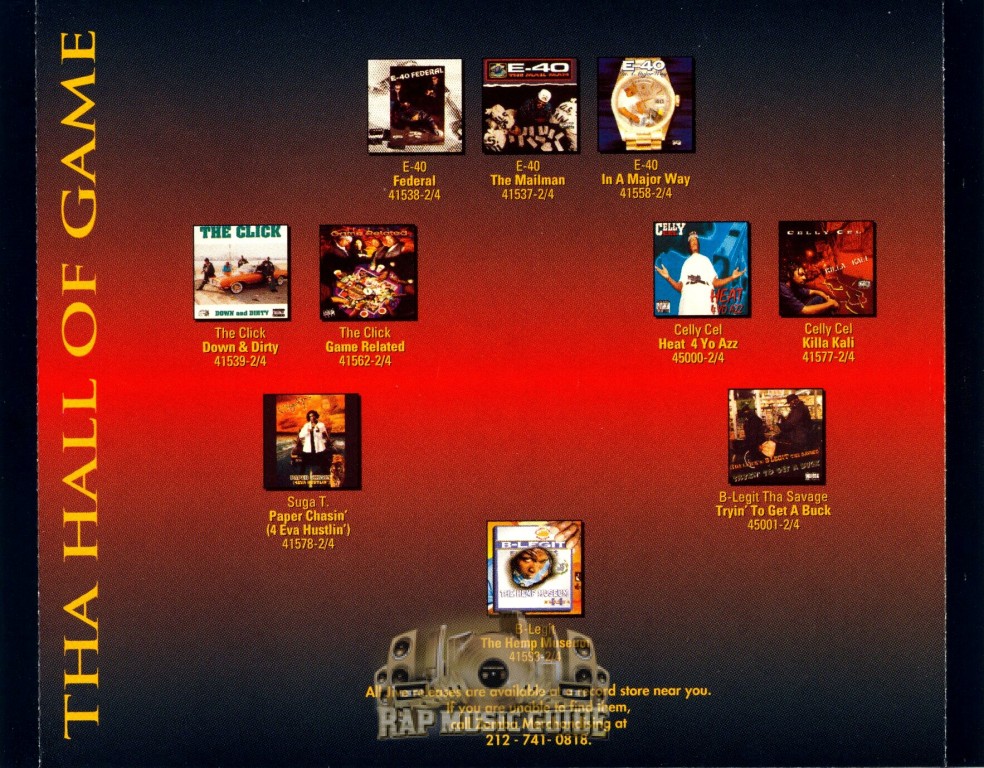 Tha Hall Of Game - Album by E-40 | Spotify